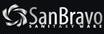 Купить душевое ограждение SanBravo SB-E911 90*90 см в комплекте с душевым поддоном в интернет-магазине сантехники