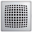 Квадратная решетка Aco Пиксель с замком или без для душевого трапа Aco Easy Flow