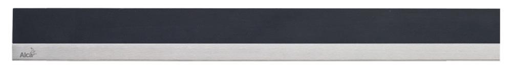 MPI1205 - искусственный камень черный в матовом исполнении / нержавеющая сталь матовая
