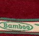 Бордовое бамбуковое полотенце Cestepe Bamboo Panda