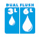 Jika Dual Flush - Двойное смывание на 3/6 литра