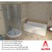 Прямоугольная акриловая ванна Alpen (Альпен) Diana (Диана) 170*75 для ванной комнаты
