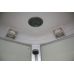Полукруглая душевая кабина Ammari (Аммари) AM-136 90*90 см Matte для ванной комнаты