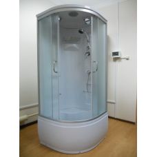Полукруглая душевая кабина Ammari (Аммари) AM-083 80*80 см для ванной комнаты