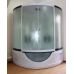 Полукруглая душевая кабина Ammari (Аммари) AM-800 White 150*150 см для ванной комнаты