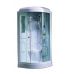 Полукруглая душевая кабина Appollo (Апполло) TS-33W 95*95 см с гидромассажем для ванной комнаты