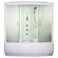 Прямоугольная душевая кабина (душевой бокс) Aqua.Joy (Аква.Джой) AJ-2025 150*85 для ванной комнаты