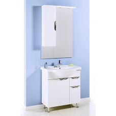 Мебель Aqwella (Аквелла) Эколайн 75 см для ванной комнаты