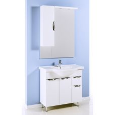 Мебель Aqwella (Аквелла) Эколайн 85 см для ванной комнаты