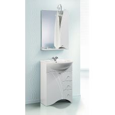 Мебель Aqwella (Аквелла) Флора 55 см для ванной комнаты