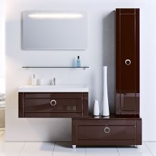 Мебель Aqwella (Аквелла) Infinity (Инфинити) 100 см для ванной комнаты