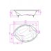 Асимметричная ванна Astra-Form (Астра-Форм) Афродита 235*165 см из литого мрамора для ванной комнаты