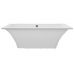 Прямоугольная ванна Astra-Form (Астра-Форм) Лотус 185*85 см из литого мрамора для ванной комнаты