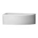 Асимметричная ванна Astra-Form (Астра-Форм) Тиора 155*105 см из литого мрамора для ванной комнаты
