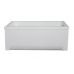 Прямоугольная ванна Astra-Form (Астра-Форм) Х-форм 170*75 см из литого мрамора для ванной комнаты