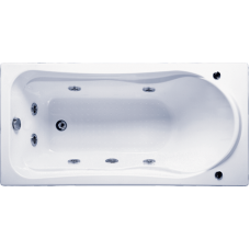 Прямоугольная акриловая ванна Bas (Бас) Бриз (Briz) 150*75 см для ванной комнаты