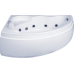 Асимметричная акриловая ванна Bas (Бас) Лагуна (Laguna) 170*110 для ванной комнаты