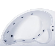 Асимметричная акриловая ванна Bas (Бас) Лагуна (Laguna) 170*110 для ванной комнаты