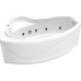 Асимметричная акриловая ванна Bas (Бас) Николь (Nicole) 170*102 для ванной комнаты
