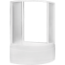 Асимметричная акриловая ванна Bas (Бас) Вектра (Vectra) 150*90 для ванной комнаты
