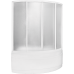 Асимметричная акриловая ванна Bas (Бас) Вектра (Vectra) 150*90 для ванной комнаты