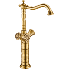 Дизайнерский смеситель Bronze de Luxe 21973 для раковины для ванной комнаты