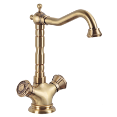Дизайнерский смеситель Bronze de Luxe 10105/1 для раковины для ванной комнаты