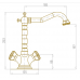 Дизайнерский смеситель Bronze de Luxe 10105/1 для раковины для ванной комнаты