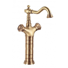 Дизайнерский смеситель Bronze de Luxe 10119/1 для раковины для ванной комнаты