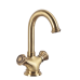 Дизайнерский смеситель Bronze de Luxe 21981/1 для раковины для ванной комнаты