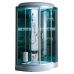Полукруглая душевая кабина CRW (ЦРВ) AE018 100*100 см с парогенератором для ванной комнаты