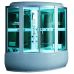 Полукруглая душевая кабина CRW (ЦРВ) AE020 150*150 см с парогенератором для ванной комнаты