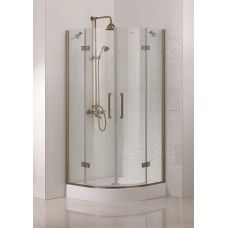 Полукруглый душевой уголок Cezares (Чезарес) Magic R2 100 для ванной комнаты