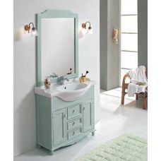 Мебель Cezares (Чезарес) Arte Povera Star 95 Casetti Centrali Decape Verde для ванной комнаты