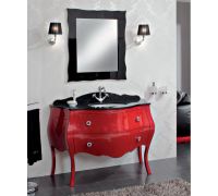 Мебель Cezares New Classico Carlotta Rosso Laccato Lucido для ванной комнаты