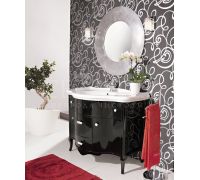 Мебель Cezares New Classico Ischia 110 Nero Laccato Lucido для ванной комнаты