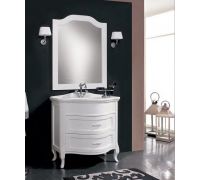 Мебель Cezares New Classico Laura 90 Bianco Perla для ванной комнаты