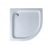 Полукруглый душевой поддон Cezares (Чезарес) TRAY-A-R-80-550-15-W 80*80 см для ванной комнаты и душа