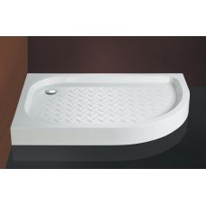Полукруглый душевой поддон Cezares (Чезарес) TRAY-S-RH-120/90-13 120*90 см для ванной комнаты и душа