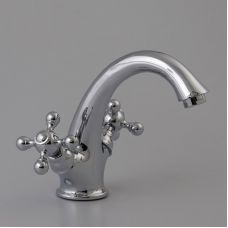 Смеситель для раковины - умывальника Cisal (Цисал) Arcana Ceramic AC00151021/7/G для ванной комнаты