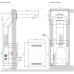 Сушилка для рук Dyson Airblade Wash+Dry WD 06  с встроенным электронным смесителем для ванной комнаты, квартиры, дома, общественных туалетов и других помещений