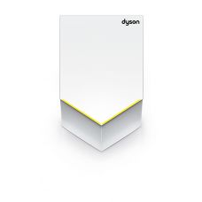 Сушилка для рук Dyson (Дайсон) Airblade (Эйрблэйд) V HU02, белая (white), электрическая автоматическая для ванной комнаты, квартиры, дома, общественных туалетов и других помещений