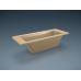 Прямоугольная ванна Esse Java 162*68 см из литого мрамора для ванной комнаты