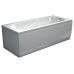 Прямоугольная ванна Esse Haiti 160*75 см из литого мрамора для ванной комнаты