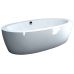 Овальная отдельностоящая ванна Esse Corsica 202*109 см из литого мрамора для ванной комнаты