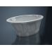 Овальная отдельностоящая ванна Esse Milos 177*106 см из литого мрамора для ванной комнаты