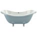 Овальная отдельностоящая ванна Esse Rodos 195*88 см из литого мрамора для ванной комнаты