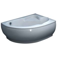 Асимметричная ванна Esse Flores 149*103 см из литого мрамора для ванной комнаты
