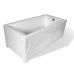 Прямоугольная ванна Эстет (Estet) Дельта 170*80 см из литого мрамора для ванной комнаты