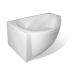 Асимметричная ванна Эстет (Estet) Грация 170*94 см из литого мрамора для ванной комнаты